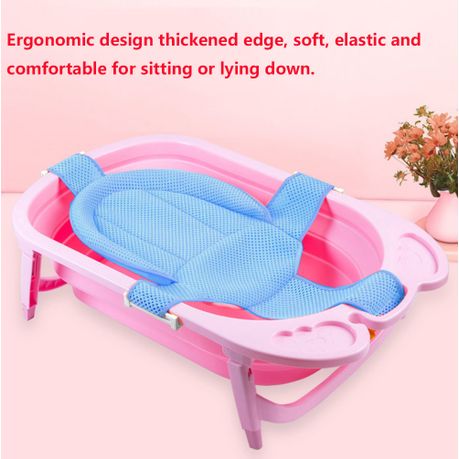 Portable Baby Bath Seat Support Net Blue Shop Today. Get it