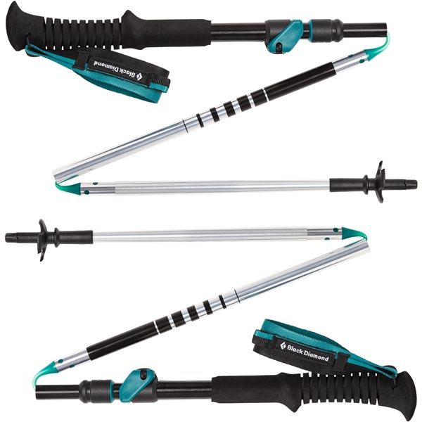 Black Diamond Women's Distance FL Z Trekking Pole (110cm) -Pair