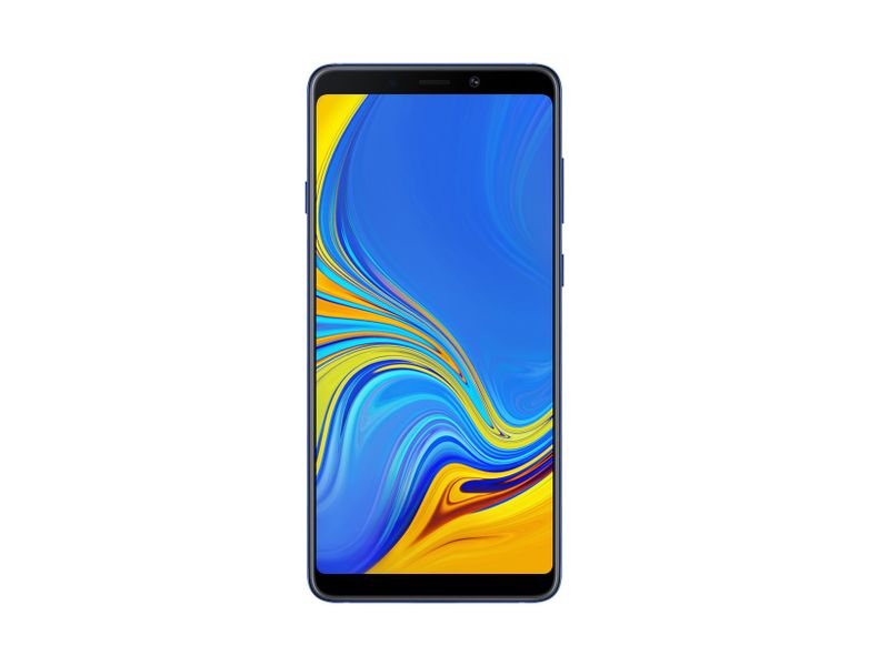 Samsung Galaxy A9 128GB Dual Sim Lemonade Blue Bundle