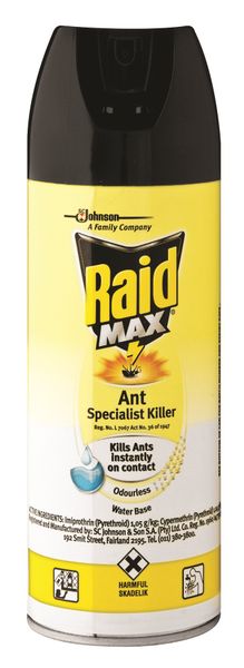 Raid Max Ant Specialist Killer Odourless Aerosol 6 x 300ml