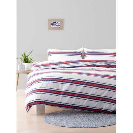 Hampton Red Duvet Cover Set Buy Online In South Africa