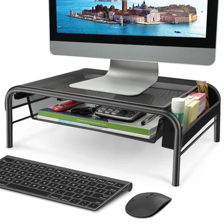 laptop and monitor riser