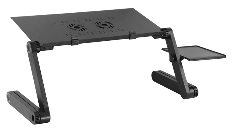 Foldable Laptop / Notebook / Tablet Stand - TT001 - Ergonomic - Black