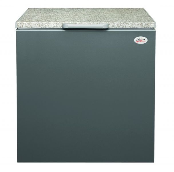 Univa 194 Litre Chest Freezer - UC210M - Metallic