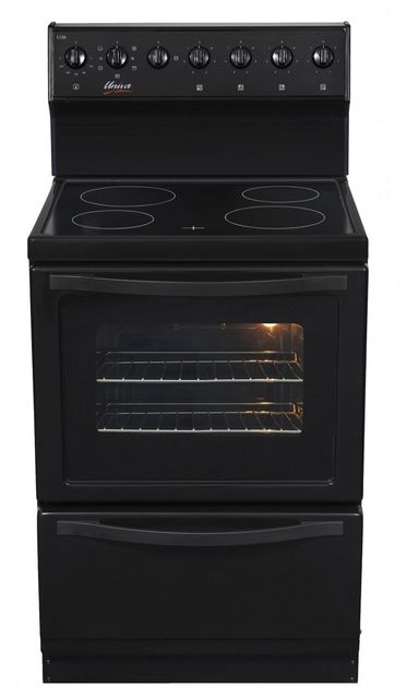 Univa 4 Plate Ceran Stove with Warmer Drawer - U126CB - Black | Shop ...