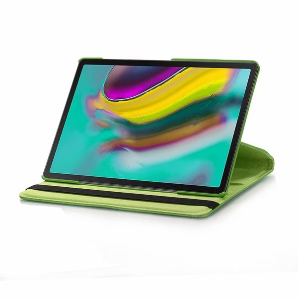 Rotate Case Stand For Samsung Galaxy Tab S5e Green