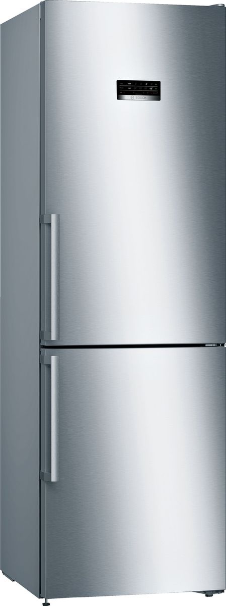 Bosh Series 4 Combination Fridge Freezer 324L - Silver