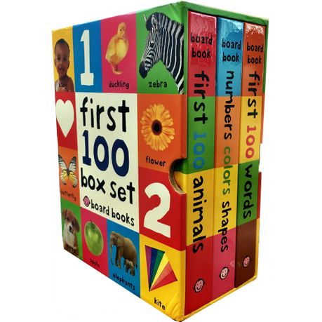 Roger Priddy: First 100 Collection 3 Books Box Set Image