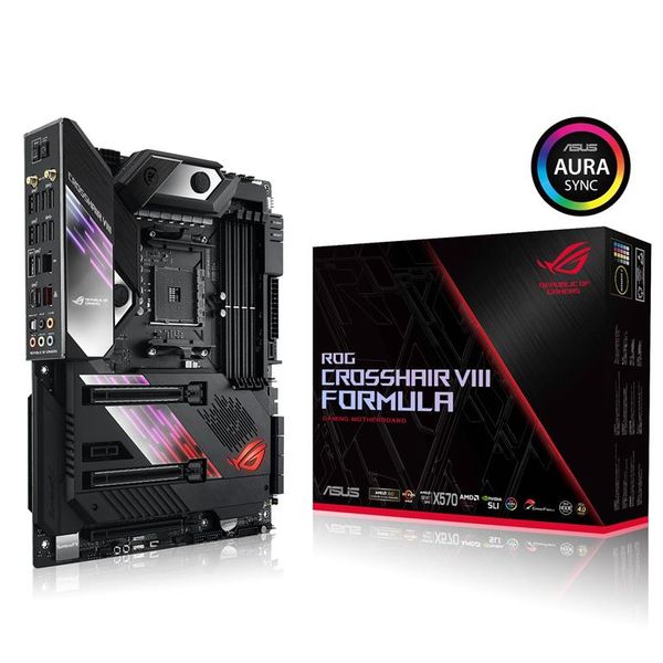 Asus ROG Crosshair VIII Formula X570 ATX Gaming Motherboard