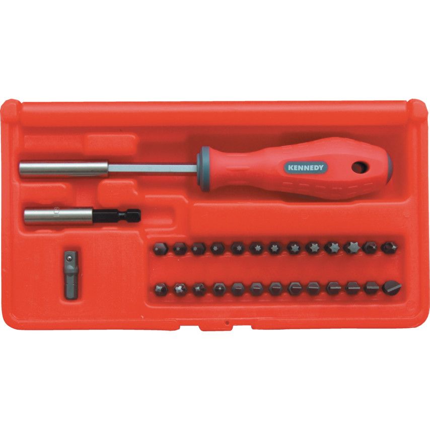 Kennedy 29 Pce Mechanics Screwdriver Bit Set Buy Online in South