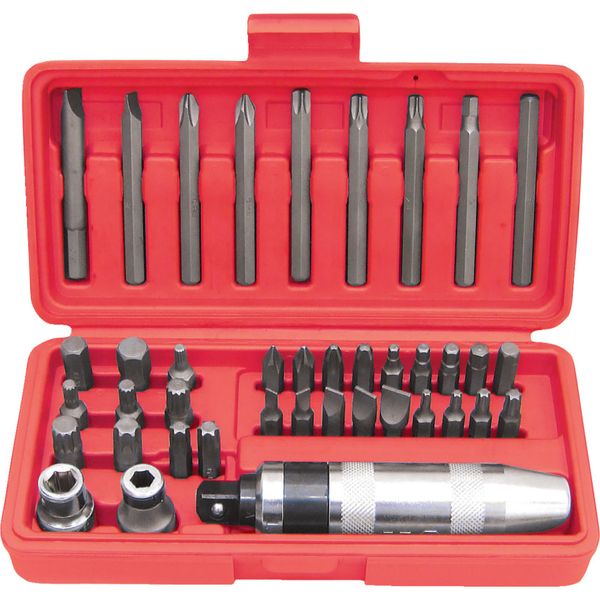 Kennedy 40 Pce Impact Driver Set12Inch Sq. Dr.