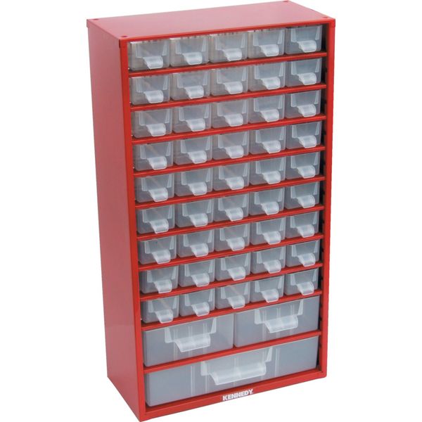 Kennedy 48 Drawer Comb. Parts Storage Cabinet