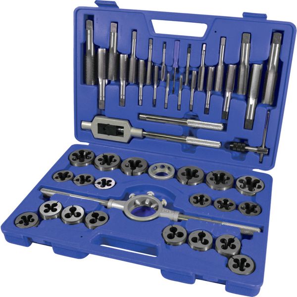 Senator M6 M24 Carbon Steel Threading Set In Case 45Pc