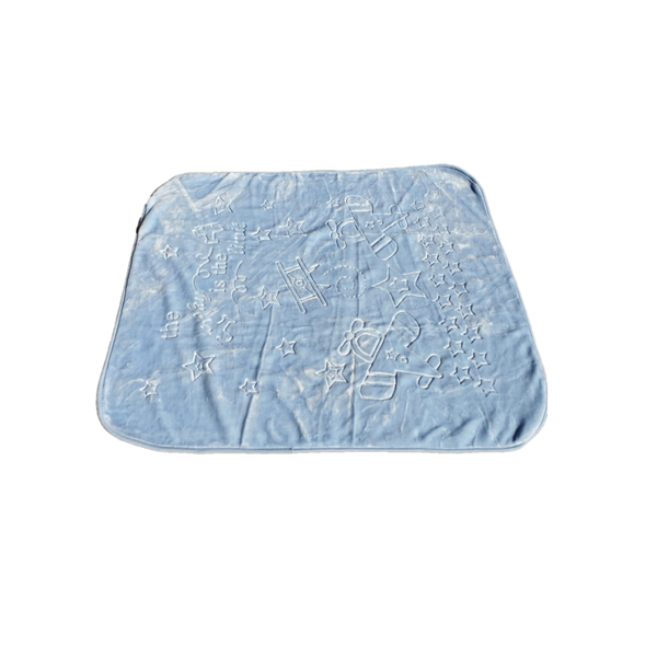 Mink Super Soft Baby Blankets - Blue