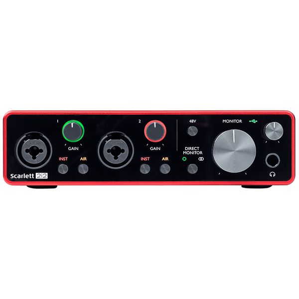 Focusrite Scarlett 2I2 Gen3 USB Audio Interface