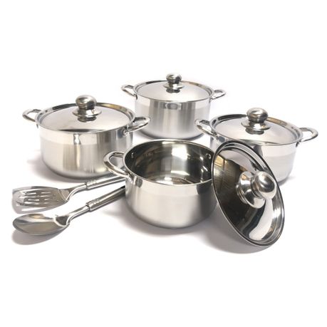 10 piece Stainless Steel Cookware