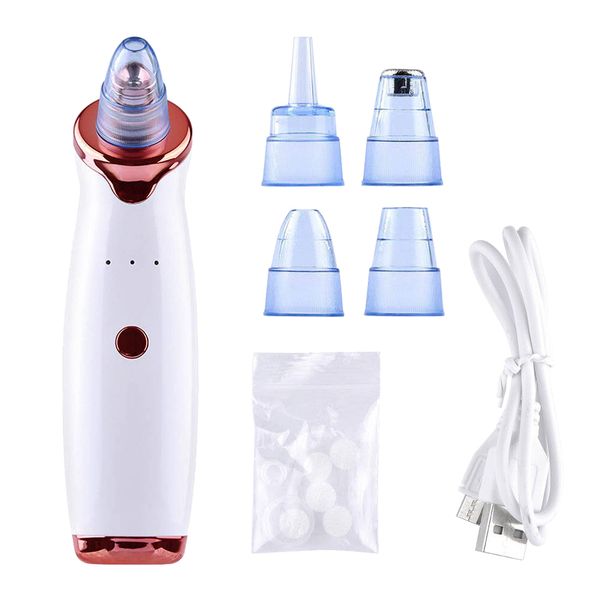 Blackhead Pore Vacuum Remover with 5 Sucker Heads