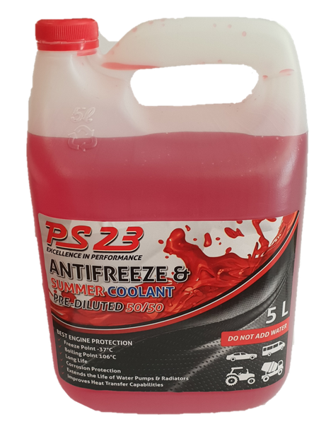 PS23 ANTI-FREEZE &amp; SUMMER COOLANT (50%)