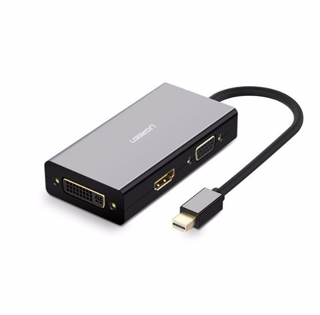 UGreen Mini DP to HDMI/VGA/DVI-D Adp-Black | Buy Online in South Africa ...