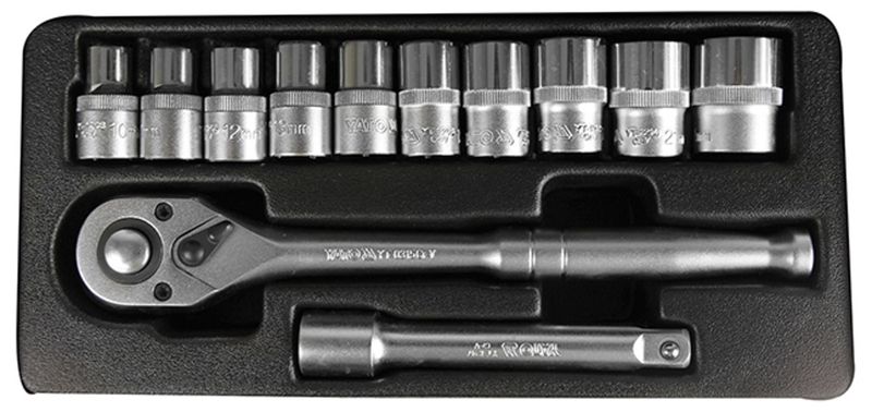 Yato Socket Set - 12 Piece