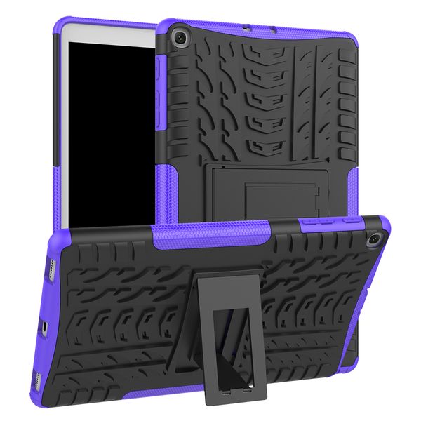 Rugged Hard Cover Stand for Samsung Galaxy Tab A 10.1 (2019) Black