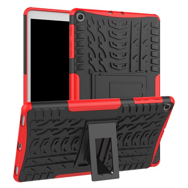 Rugged Hard Cover Stand for Samsung Galaxy Tab A 10.1 (2019) Black