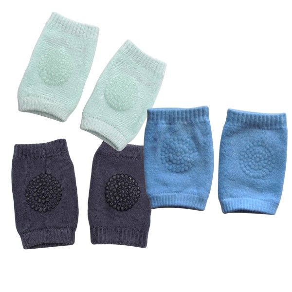 4aKid Pack of 3 x Baby Knee Pads - Boy