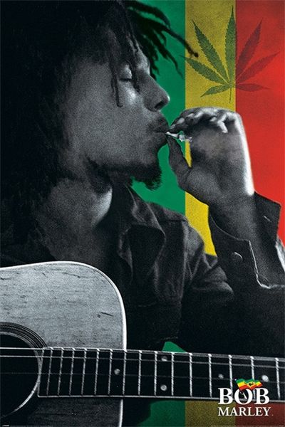 Bob Marley - Smoke Poster