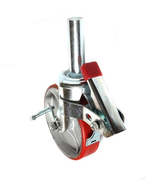 CASLAD - Scaffolding Castor FG56 150mm Polyurethane Tread Wheel - Pack of 4