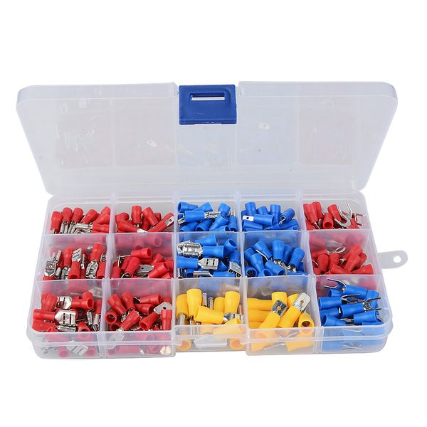 280 Piece Assorted Insulated Crimp Connectors