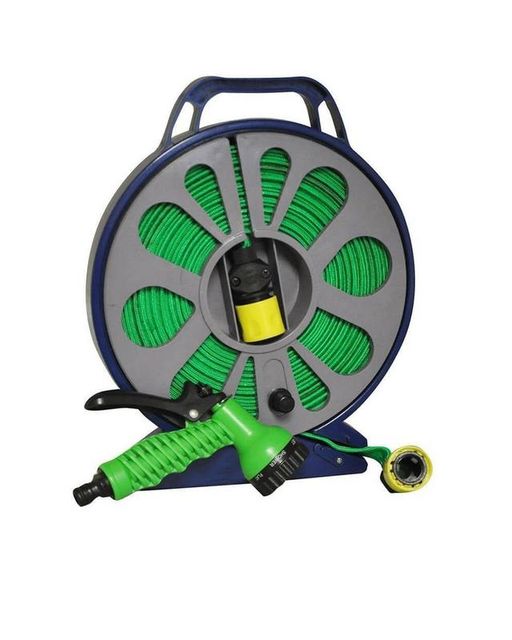 50’/15m Flat Hose With 7 Setting Spray Nozzle | Buy Online in South ...