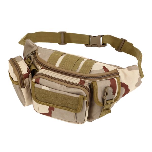 Portable Tactical Messenger Waist Pack - Camo