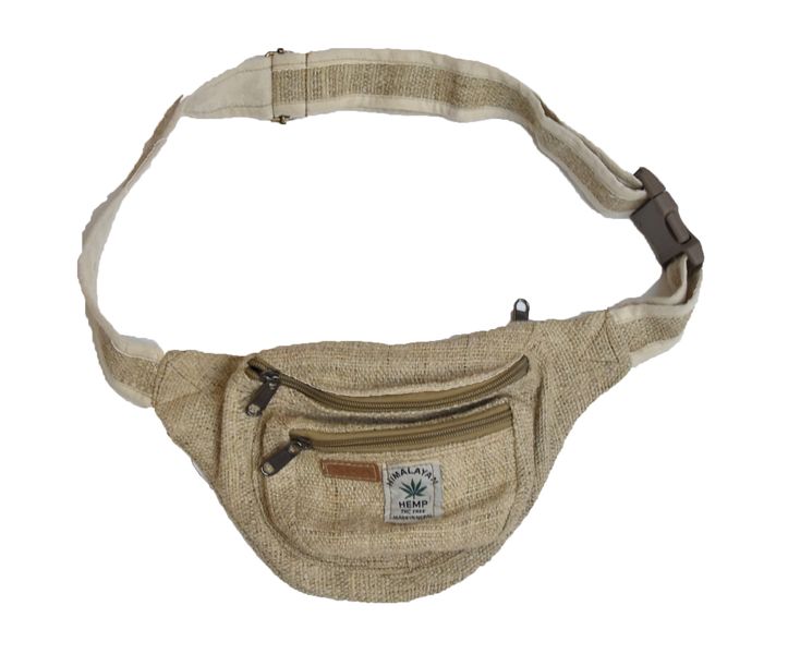 SKA Plain Rough Hemp Moonbag