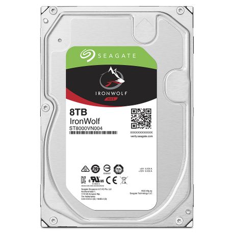 Seagate IronWolf 8Tb NAS Internal Hard Drive HDD Ã? 3.5 Inch SATA