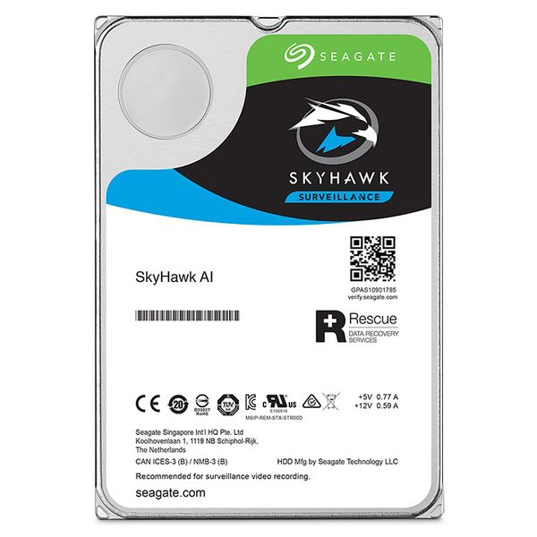 Seagate Sky Hawk Al 10TB 3.5" Surveillance Hard Drive
