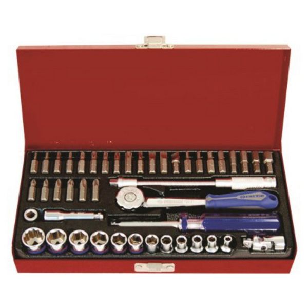 KING TONYSOCKET SET 1/4" DR 45 PCS