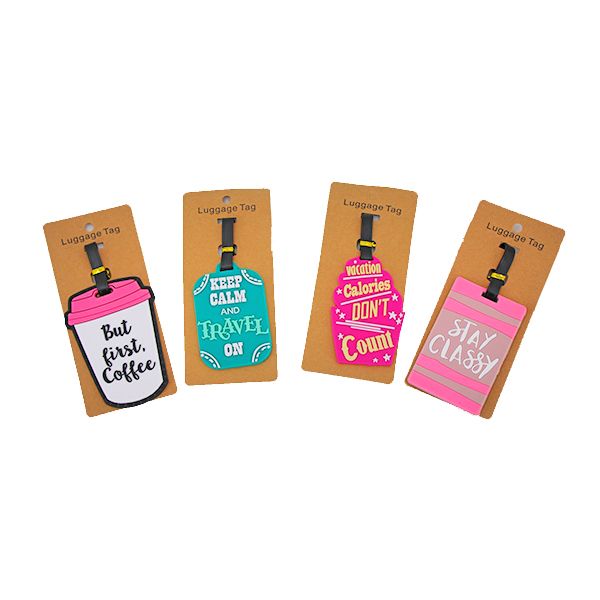 Bundle of 4 Travel Tags - Keep Calm