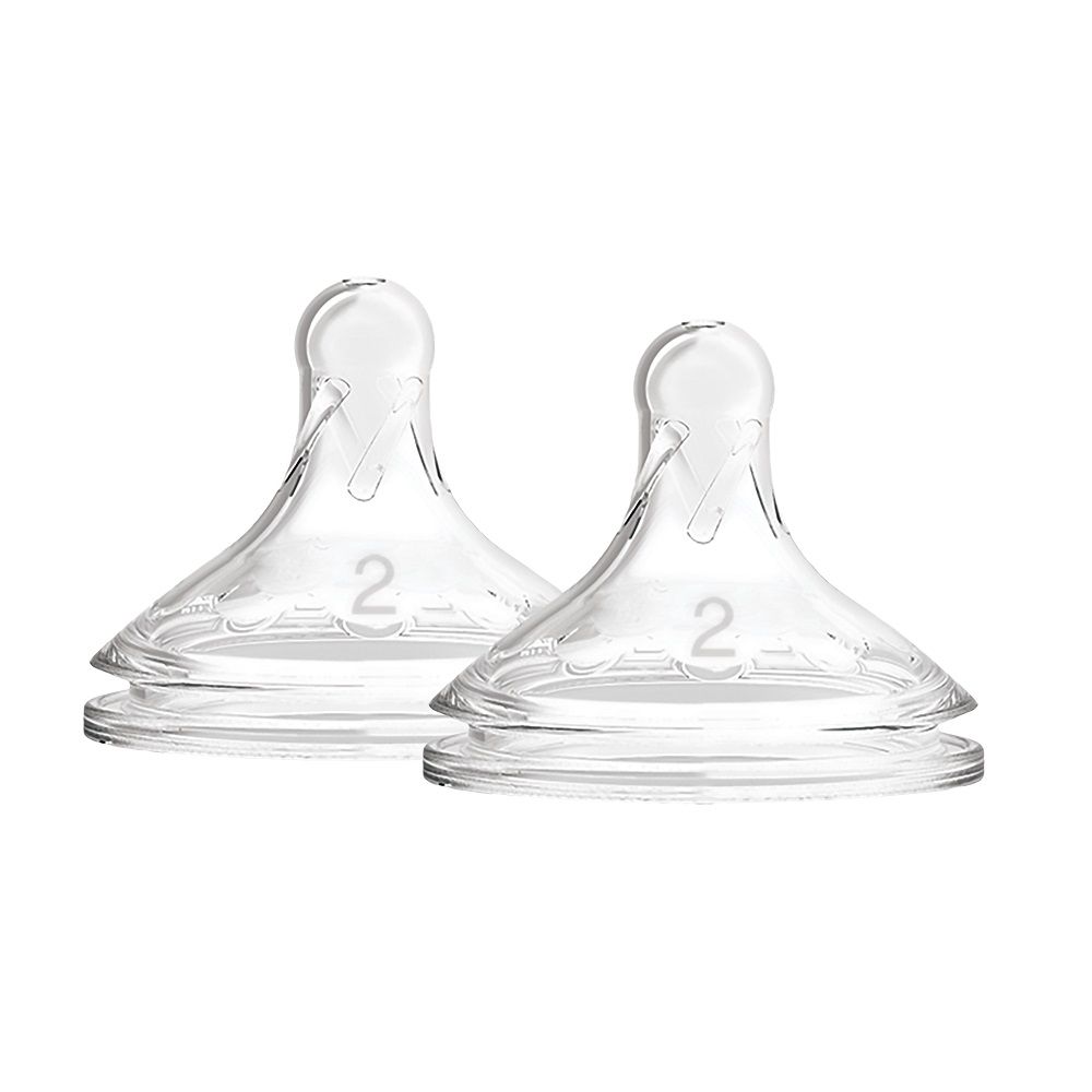 Dr. Brown's Wide Neck Options+ Nipple, Level2, 2Pack Shop Today