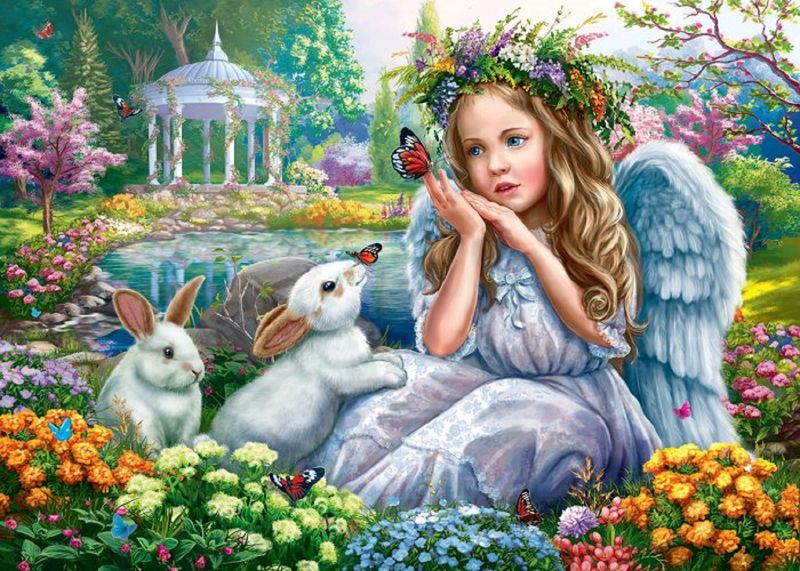Sweet Angel 500 Piece Puzzle