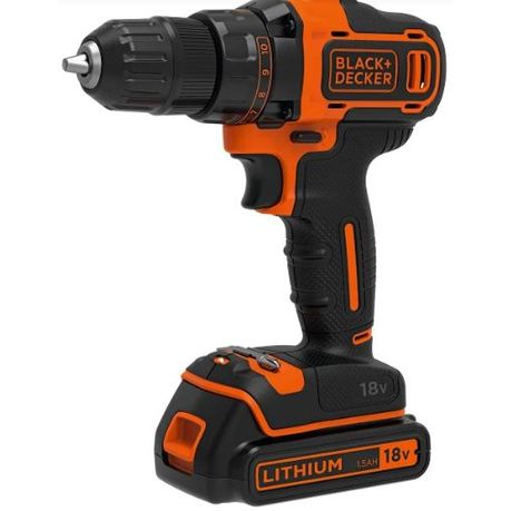 BLACK DECKER 18V System 2 Gear Drill Driver 200mA charger 1