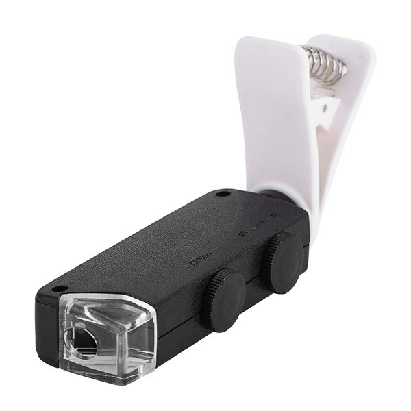60x-100x Microscope Magnifier Micro Lens &amp; Mobile Phone Clip