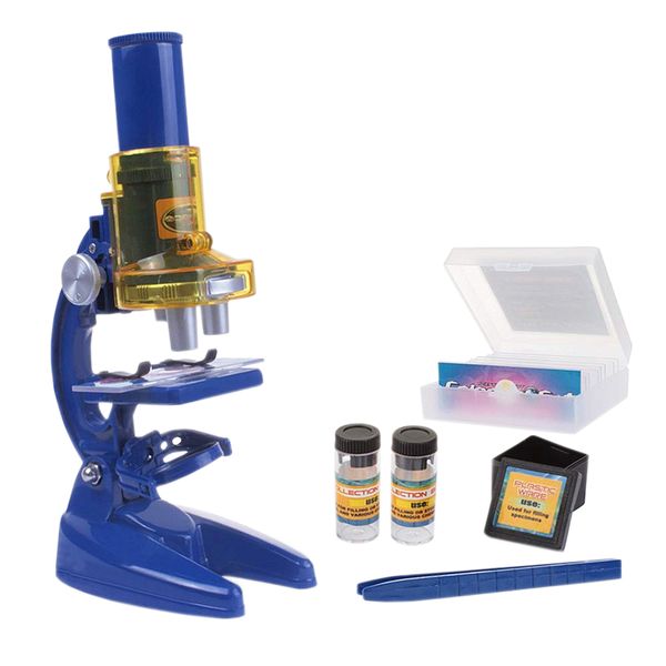 100x/ 200x/ 450x Magnification Children Science Microscope Kit