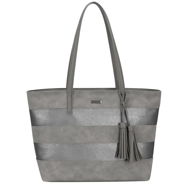 Supanova Tassles Ladies Laptop Bag - Dark Grey