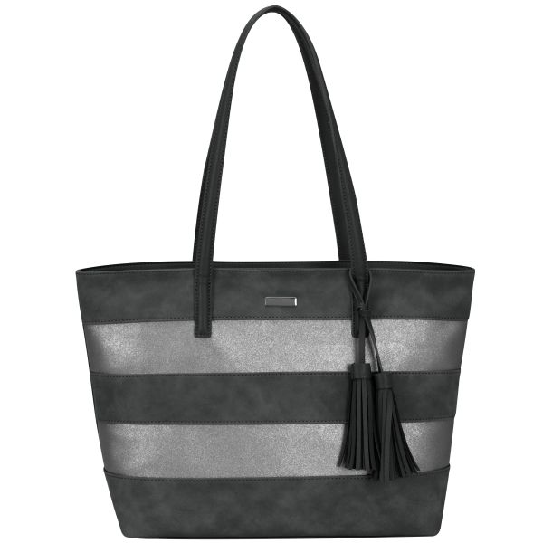Supanova Tassles Ladies Laptop Bag - Black