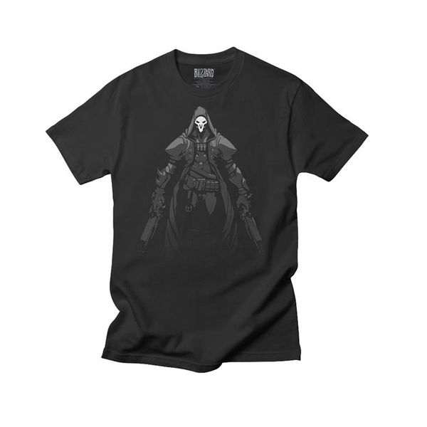 Overwatch Death Walks Among Mens Tee Black
