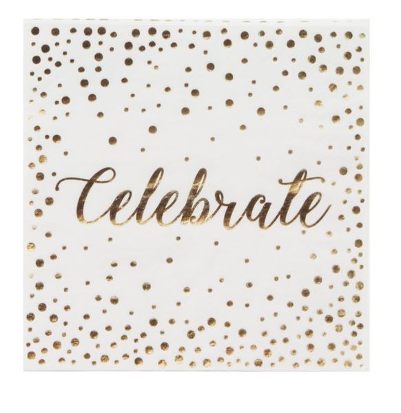 Luxury Hot Foiled Party Napkins 3ply