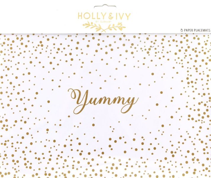 Luxury Metalic Party Placemats