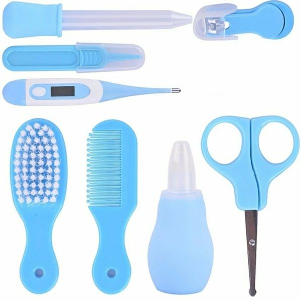 Baby Care Grooming Kit Gift Pack For Newborn Babies - Blue