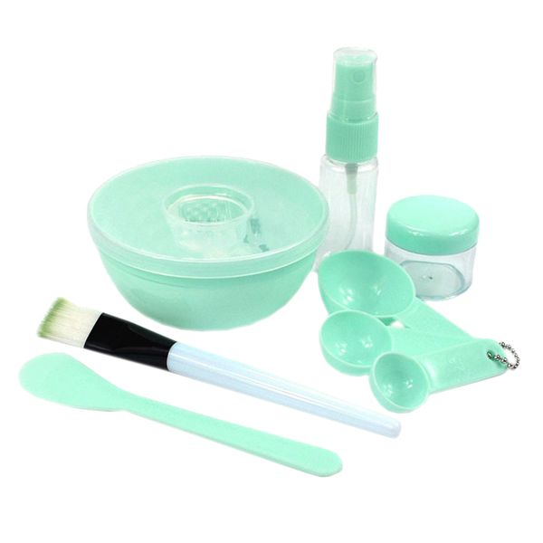 9-In-1 DIY Face Mask Mixing Bowl Set - Green