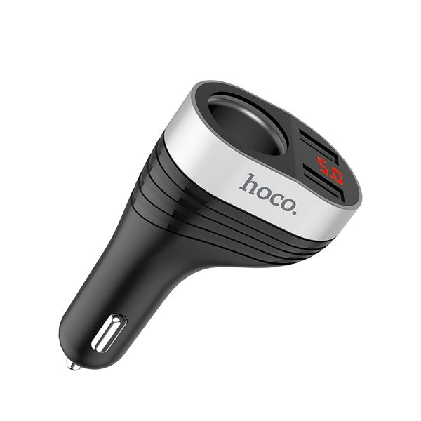 Hoco Regal digital display cigarette lighter car charger
